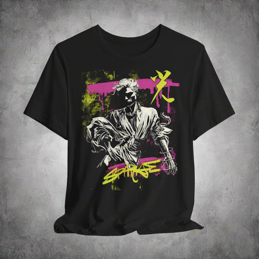 "Spark" Unisex Jersey Shirt - Artistic Graphic T-Shirt