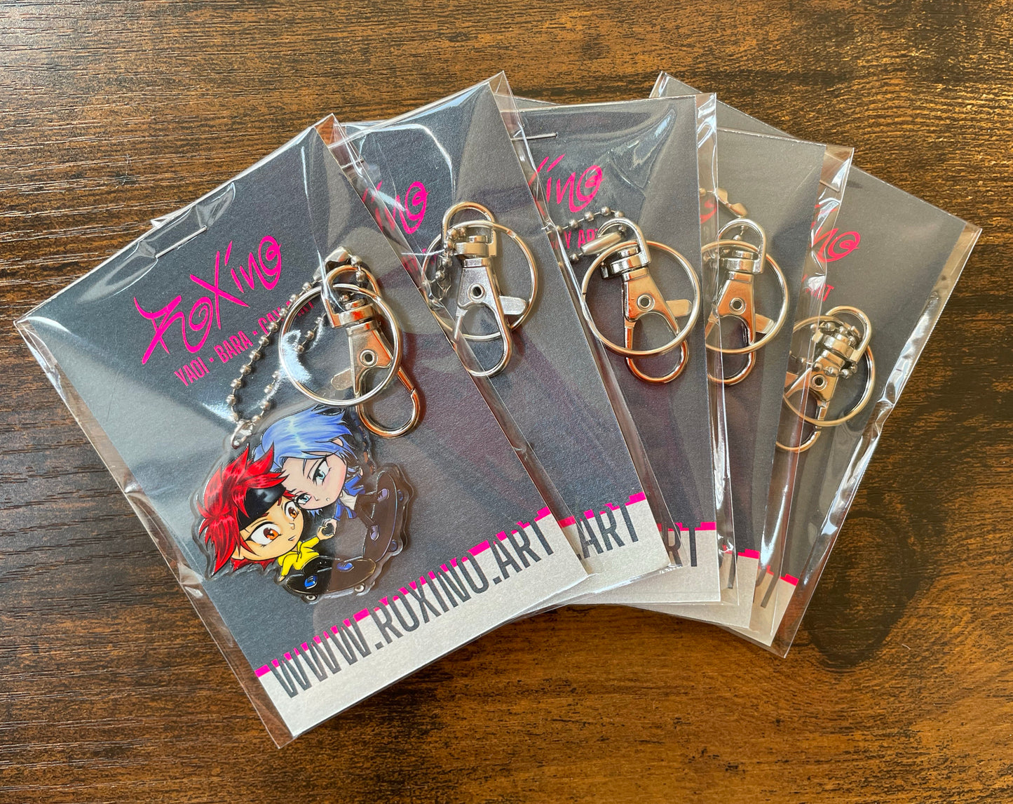 Acrylic Charm / Key Chain: Renga