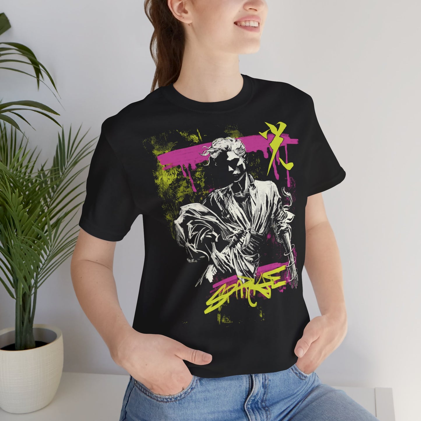 "Spark" Unisex Jersey Shirt - Artistic Graphic T-Shirt