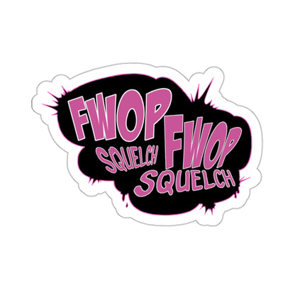 Funny Yaoi Sounds Bubble Sticker - fwop!