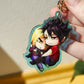 Acrylic Rainbow Charm: Kuroo x Kenma